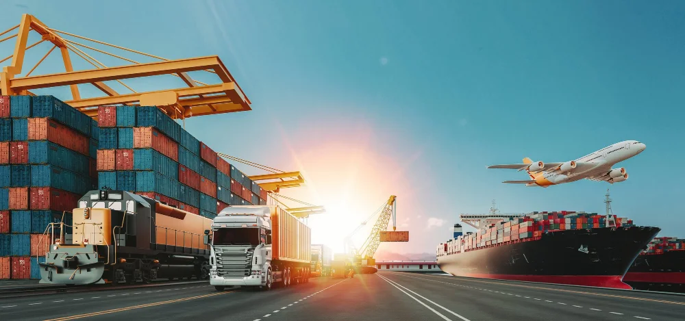 Logística de distribución intermodal